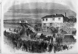 Hartley mining disaster the funeral procession